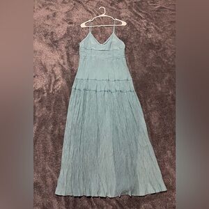 Blu Pepper Light Blue Maxi Dress